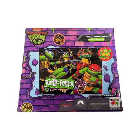 Puzzle 100 Piezas Tortugas Ninjas-0