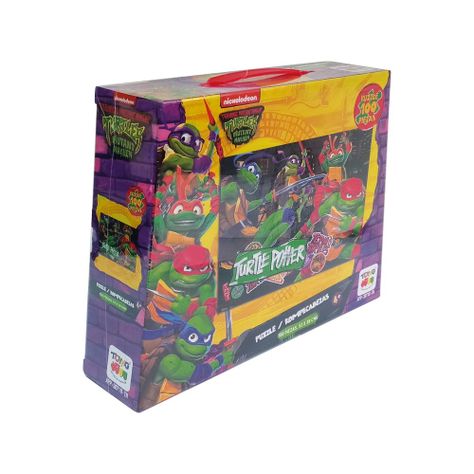 Puzzle 100 Piezas Tortugas Ninjas-1