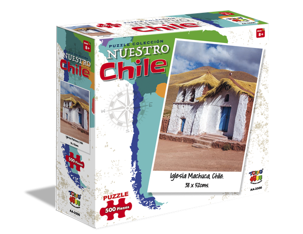 Puzzle 500 Piezas Iglesia Machuca-0