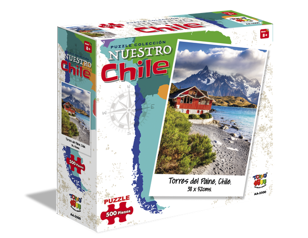 Puzzle 500 Torres Del Paine-0