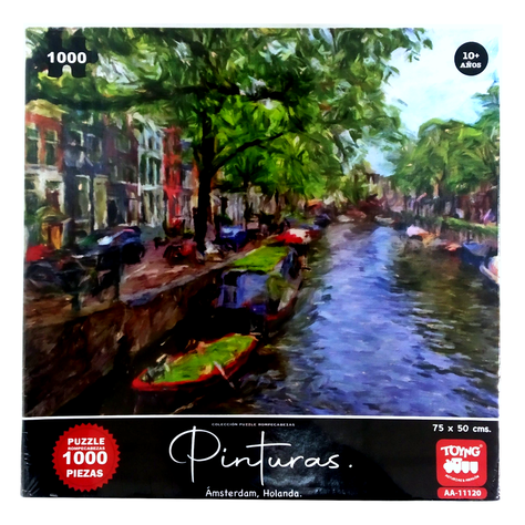 Puzzle 1000 Piezas Amsterdam-0