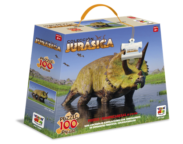 Puzzle 100 Piezas Agua Colección Jurasica-0