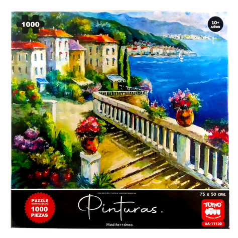 Puzzle 1000 Piezas Mediterreneo-0