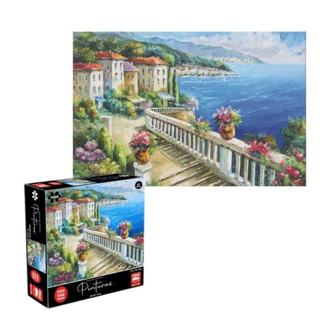 Puzzle 1000 Piezas Mediterreneo-1