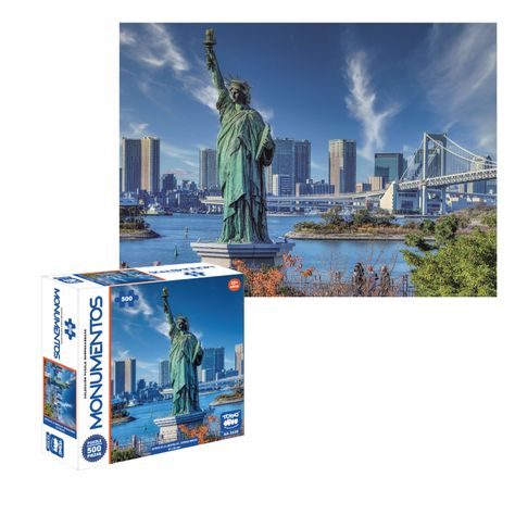 Puzzle 500 Estatua De La Libertad-0
