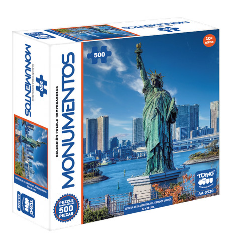 Puzzle 500 Estatua De La Libertad-4