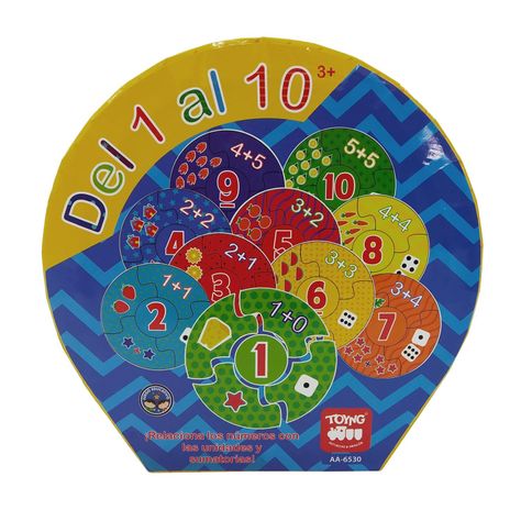 Juego Egucativo Del 1 Al 10-0