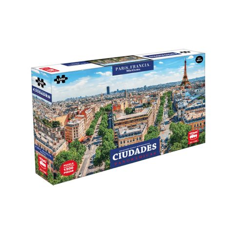 Puzzle París 1500 Panoramico-0