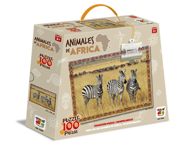 Puzzle 100 Cebras-1