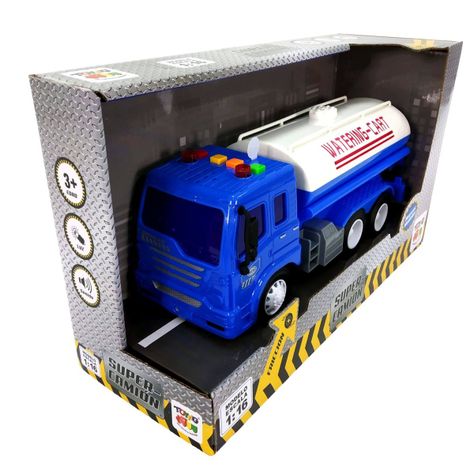 Camion Esc. 1:16 Fricc. C/Luz Y Sonido Tanque Agua-1