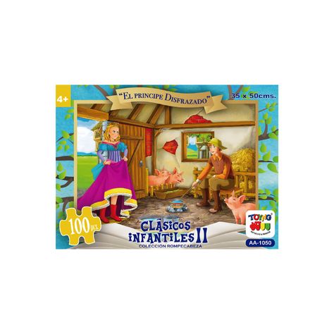 Puzzle 100 Pcs - El Principe Disfrazado-0