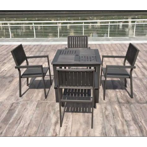 Mesa de comedor 80cm Terraza, Restaurante, Exteriores -1