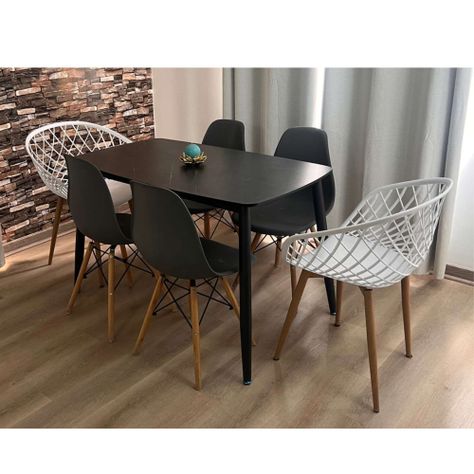 Mesa de comedor Oval 120×70 cm-1