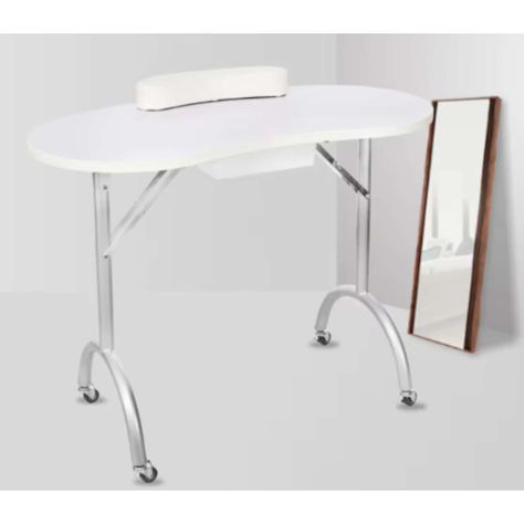 Mesa plegable para manicura salón de belleza-5