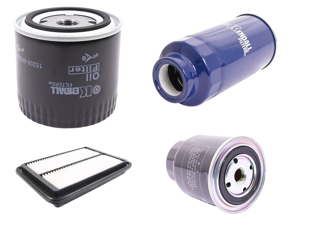 KIT DE FILTROS NISSAN NAVARA 2.5 2007-2013-1