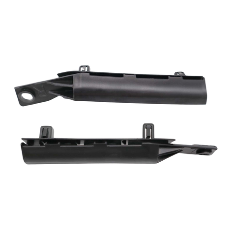 Par Guias De Parachoque Nissan Tiida 2007-2016-1
