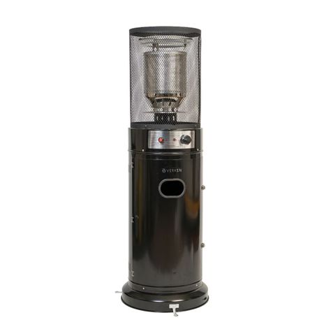 Estufa Exterior Gas Litt - Negro | Calefactor para Terrazas y Patios-0