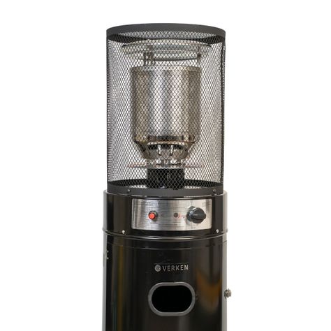 Estufa Exterior Gas Litt - Negro | Calefactor para Terrazas y Patios-3
