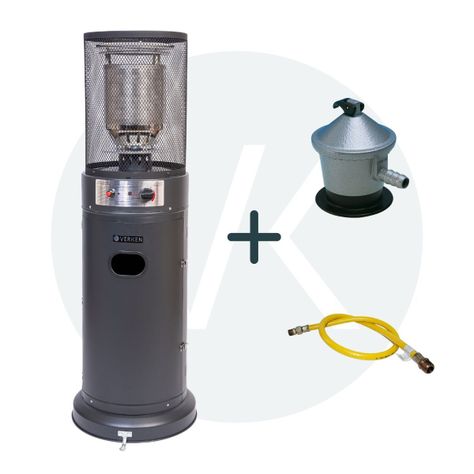Estufa Exterior Gas Litt - Mate | Calefactor para Terrazas y Patios-5