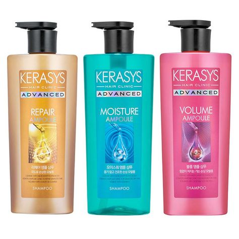 Shampoo hidratante formulado con ceramidas - KERASYS Advanced Ampoule Shampoo 600ml - Moisture-1