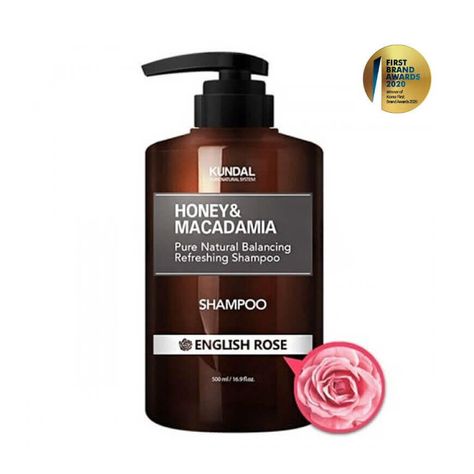 Shampoo coreano de miel y macadamia - KUNDAL Baby Powder-0