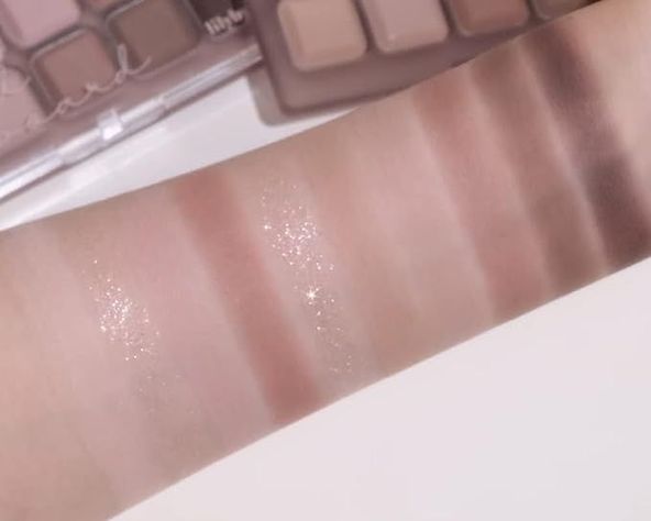 Paleta de sombras coreanas en polvo - LILY BY RED, Mood Keyboard 02 #Ash Mauve-1