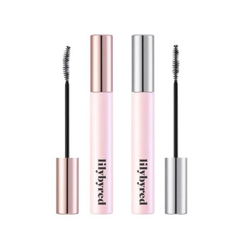 Máscara de pestañas coreana a prueba de agua - LILY BY RED, Infinite Mascara 02 Volume & Curl-0