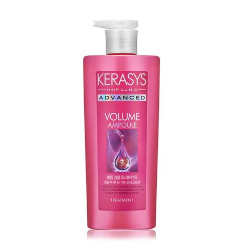 Acondicionador para cabellos finos y sin volumen - KERASYS Advanced Ampoule Treatment 600ml - Volume-0