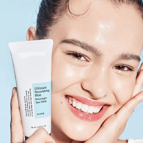 Mascarilla nutritiva coreana nocturna con extracto de arroz - COSRX Ultimate Nourishing Spa Mask-1