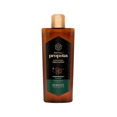 Tratamiento con jalea real altamente para cabellos crespos y secos - KERASYS Green Treatment 1L-1