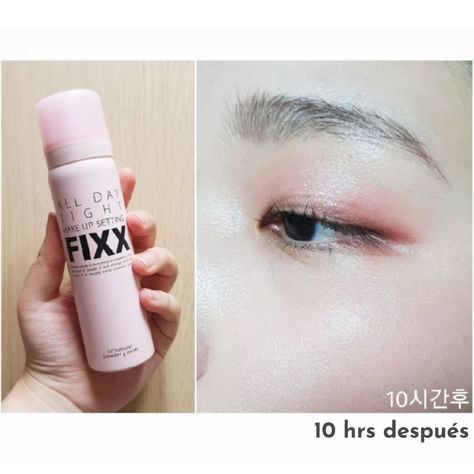 Fijador de maquillaje coreano con proteína de trigo hidrolizada y ácido hialurónico - SO NATURAL-1