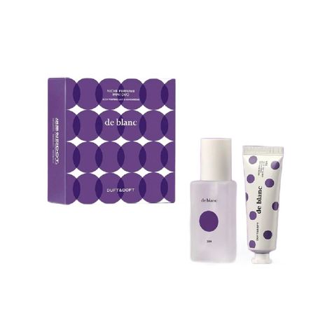 Set coreano mini de crema de manos + bruma corporal Signature Perfume De Blanc DUFT&DOFT-0