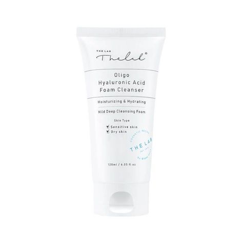 Espuma limpiadora coreana hidratante THE LAB con ácido hialurónico - 120ml-0