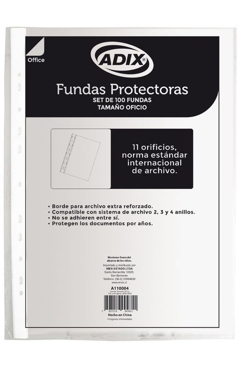 Funda Oficio 100 u-0