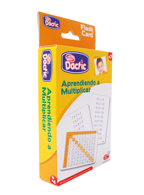Lámina Multiplicar 12x8cm (043) DACTIC-1