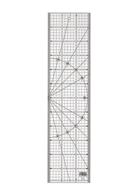 REGLA ACRÍLICA TRANSPARENTE DE 15 X 60CM.-0