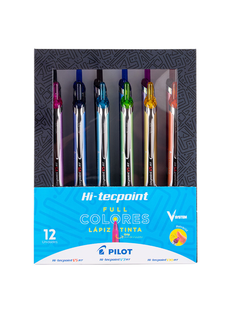 SET LÁPICES HI-TECPOINT MIX PUNTAS-0