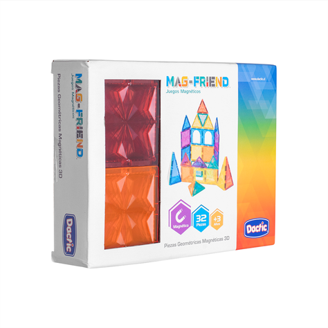 Pieza Geométrica Magnética 3D 32u MAG-FRIEND-4