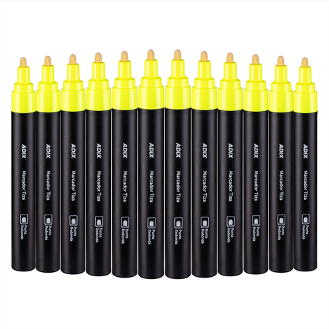 Marcador Tiza Amarillo  ADIX-1