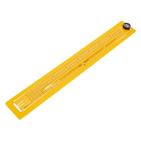 REGLA DE SEGURIDAD ACRÍLICA TRANSPARENTE DE 40CM.-1