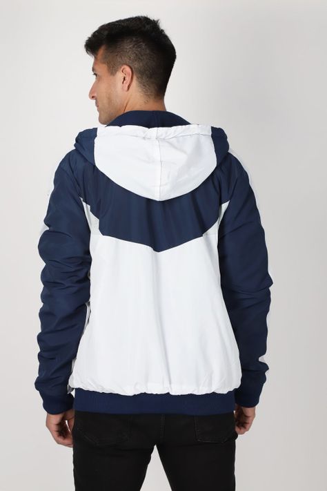 Cortaviento Reversible Bless Azul Marino Gangster-1