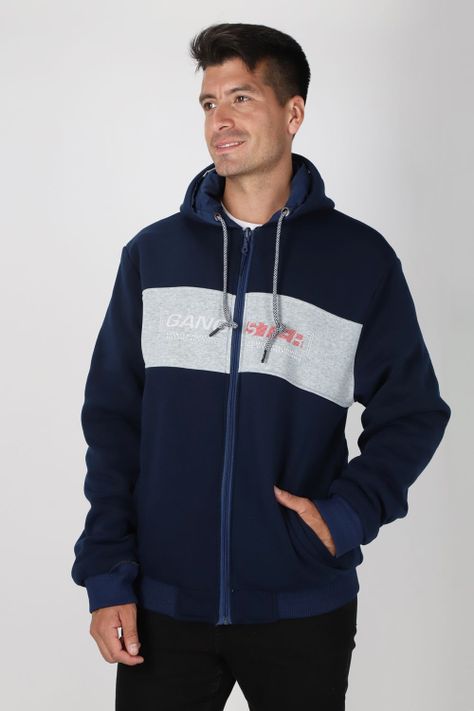 Cortaviento Reversible Bless Azul Marino Gangster-4