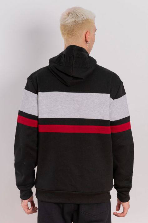 Poleron Hoodie Bliss Negro Gangster-1