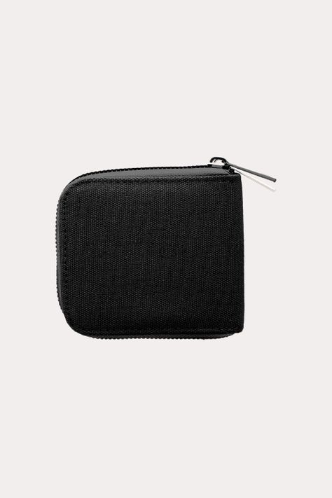 Billetera Deluxe Con Cierre Negro Gangster-1