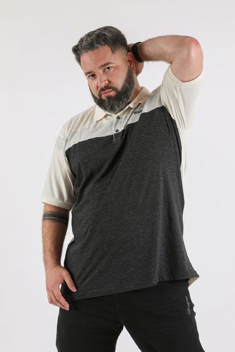Plus Polera Cuello Key Blanco Gangster-0