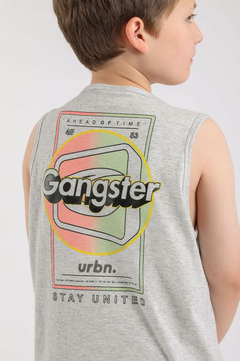 Teen Polera Sm Urbn Gris Gangster-2