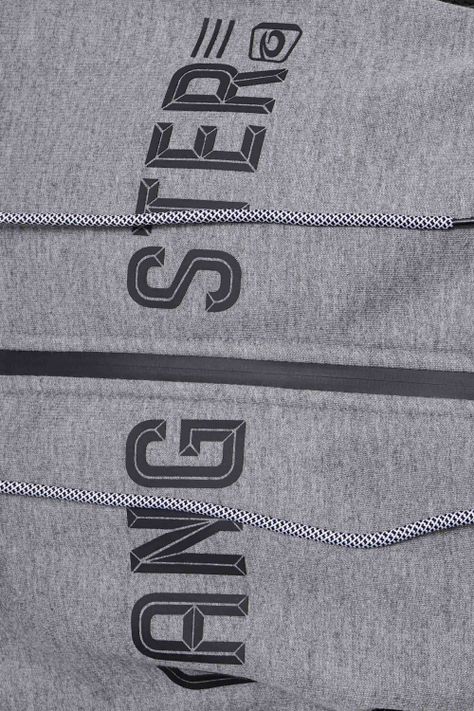 Polerón Full Zipper Sherpa Coexist Gris Gangster-2