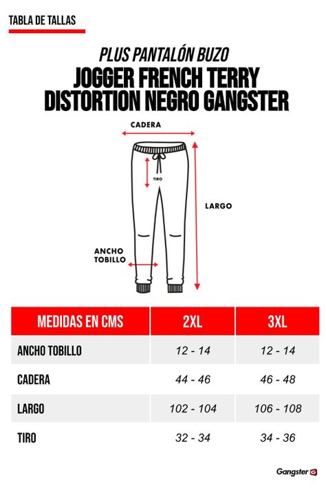 Plus Buzo Distortion Negro Gangster-4