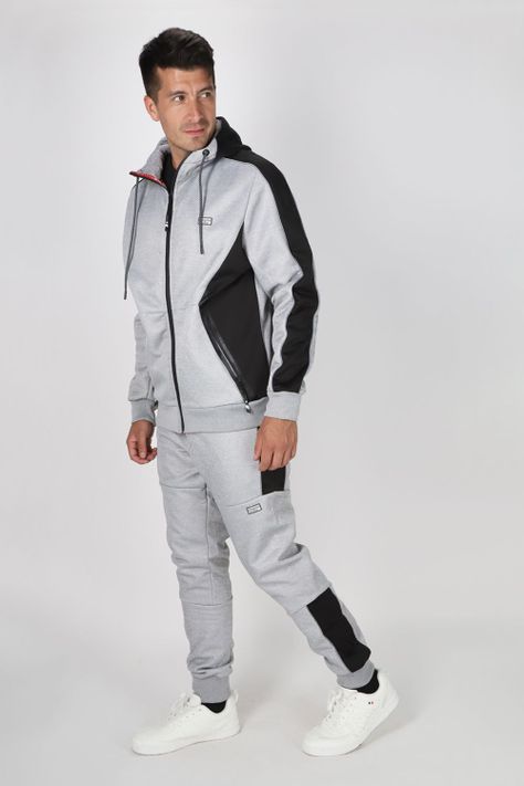 Conjunto Active Hoodie Coach Gris-0