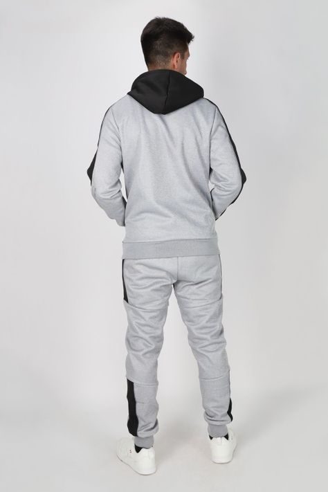 Conjunto Active Hoodie Coach Gris-1